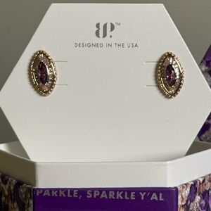 Bomb Party February 2026 Earrings “Feathered Hopes” Brand New!